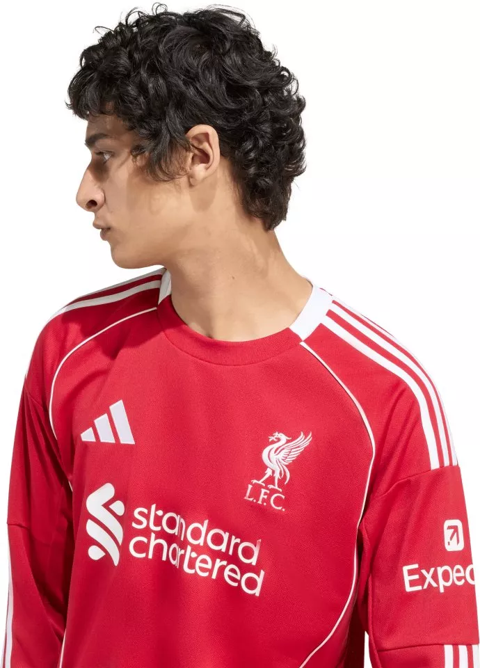 Dres z dolgimi rokavi adidas FC Liverpool Long Sleeve Home Jersey 2025/26