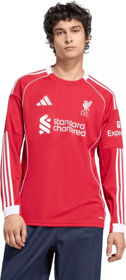 Dres z dolgimi rokavi adidas FC Liverpool Long Sleeve Home Jersey 2025/26