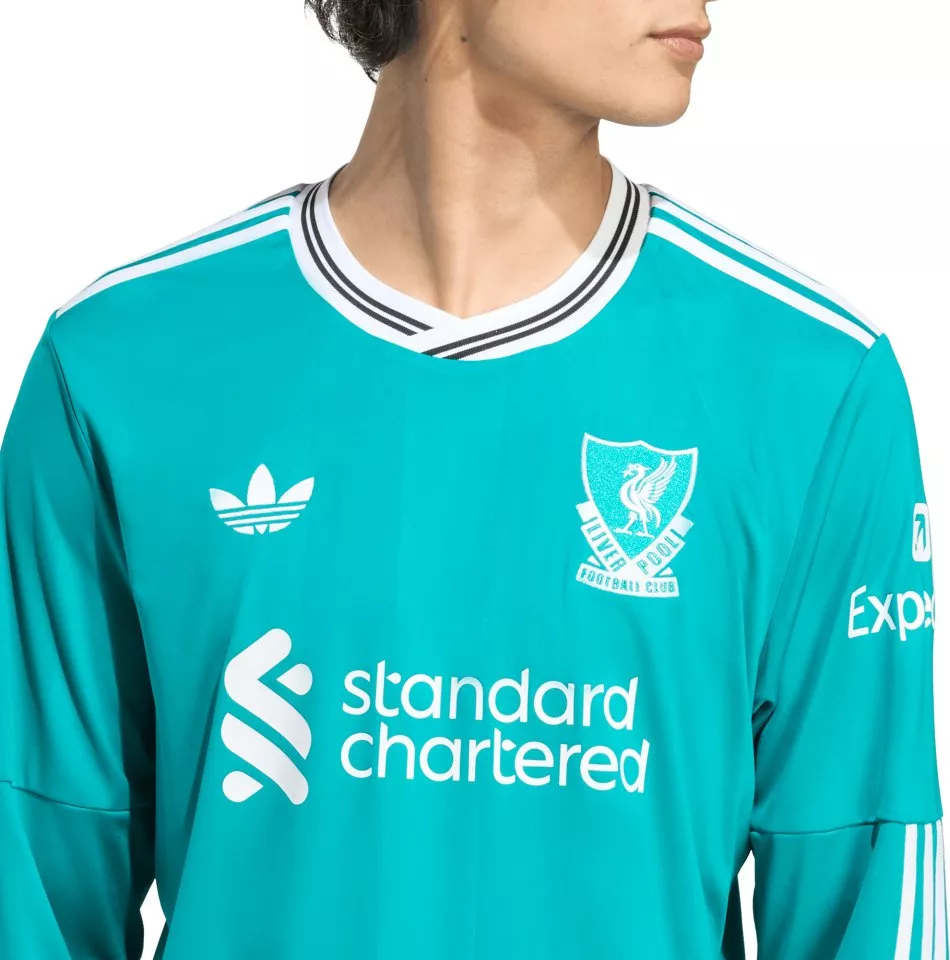 Camisa de manga larga adidas Originals FC Liverpool Long Sleeve 3rd Jersey 2025/26
