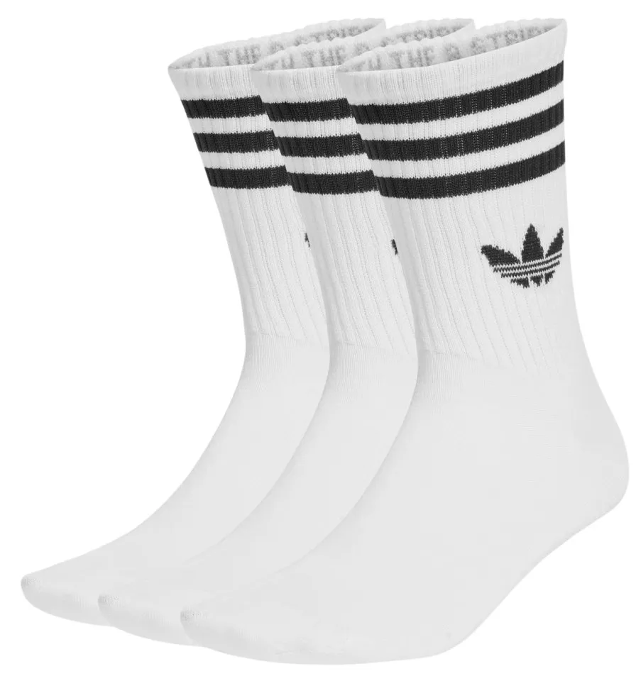 adidas Originals Stripes Crew 3 Pair Socks Zoknik