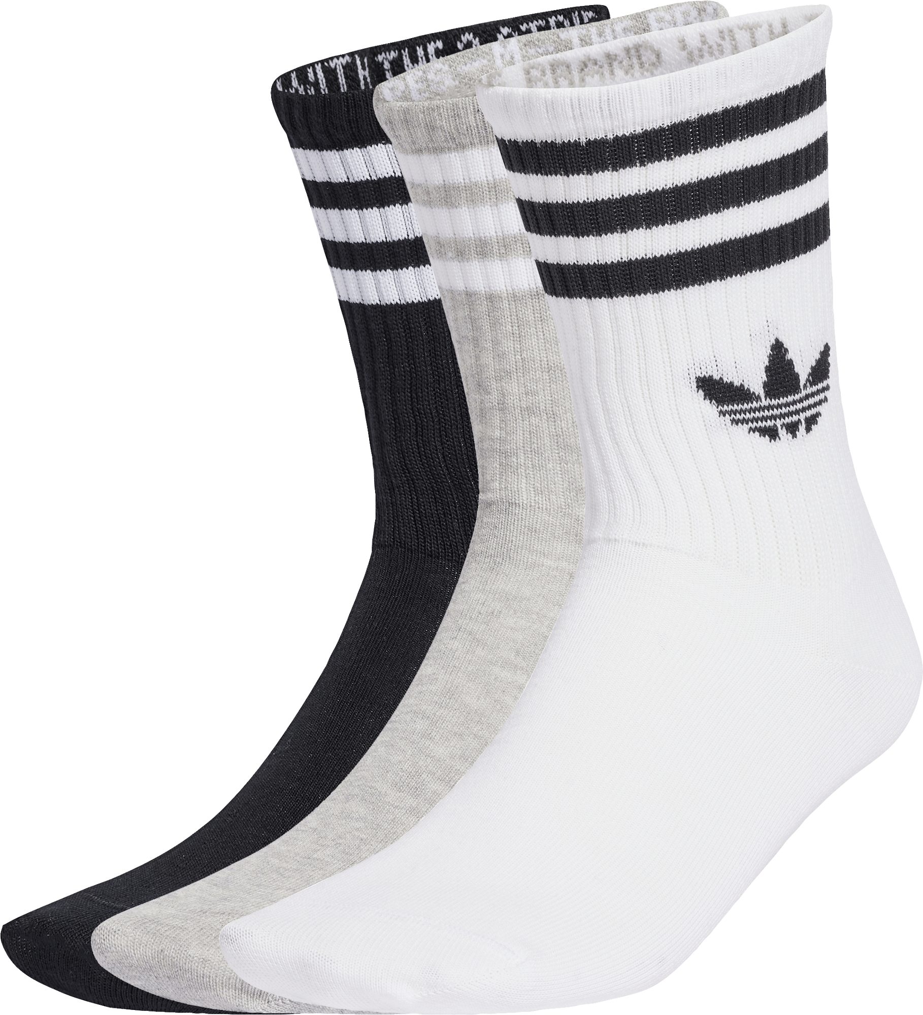 Κάλτσες adidas Originals Stripes Crew 3 Pair Socks