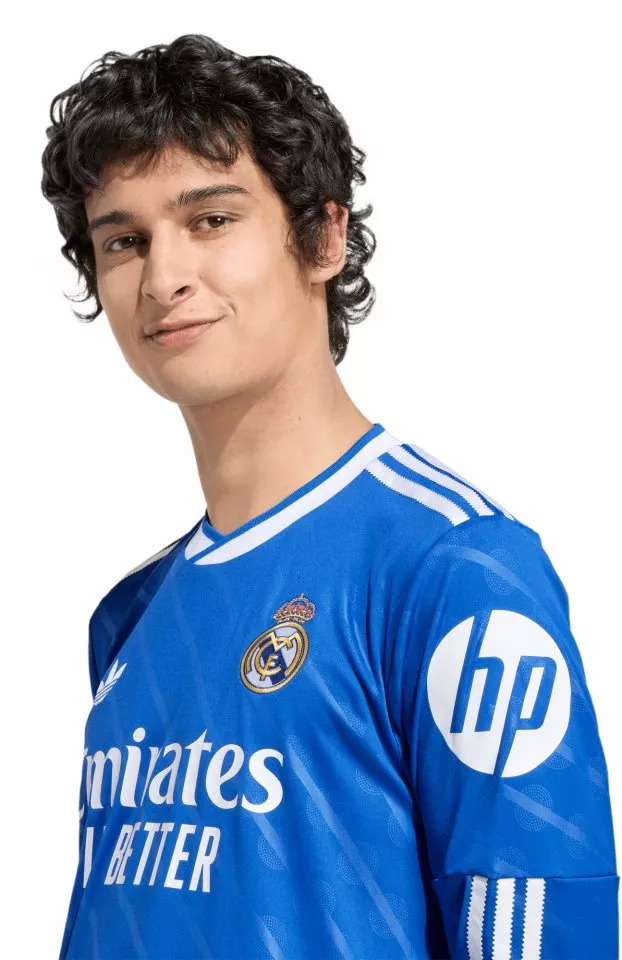 Bluza cu maneca lunga adidas Originals Real Madrid Long Sleeve 3rd Jersey 2025/26