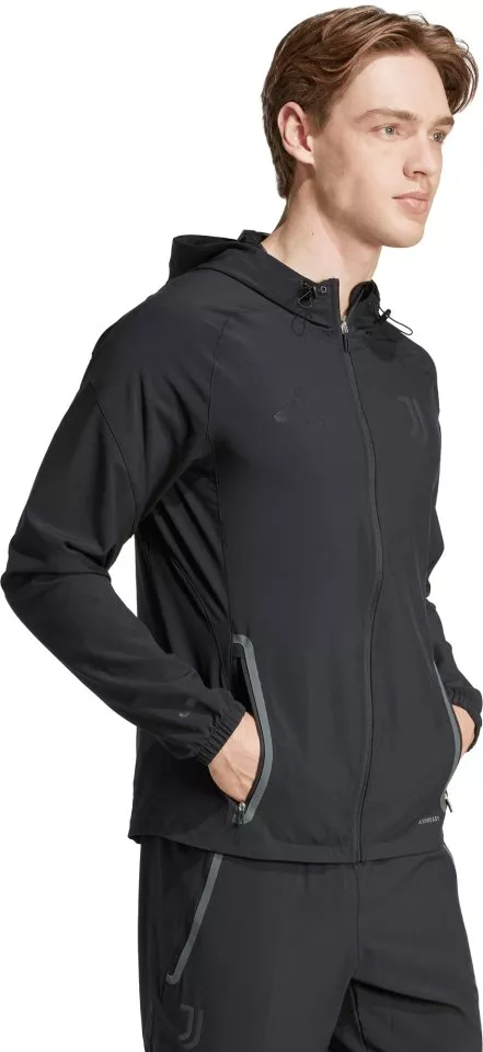 Jacheta cu gluga adidas JUVE C VT JKT