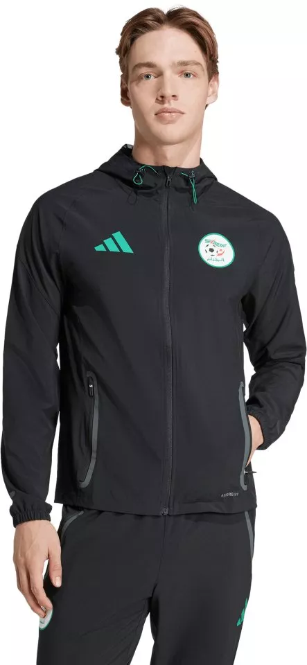 Jacka med huva adidas Algeria Tiro25 Competition Vis Tech Travel Jacket