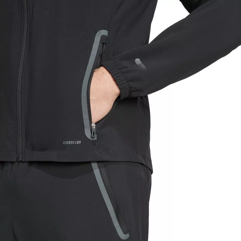 Jacka med huva adidas Algeria Tiro25 Competition Vis Tech Travel Jacket