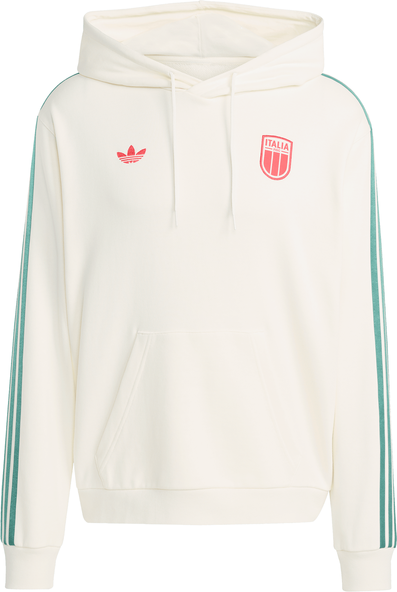 Hanorac cu gluga adidas Originals FIGC HOODIE