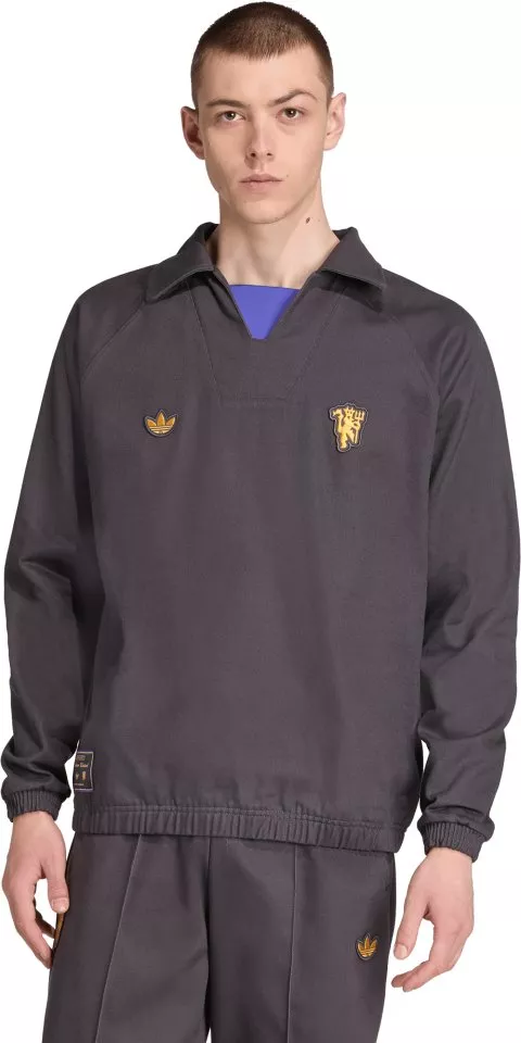 Langærmet T-shirt adidas Originals Manchester United Icon Drill Top