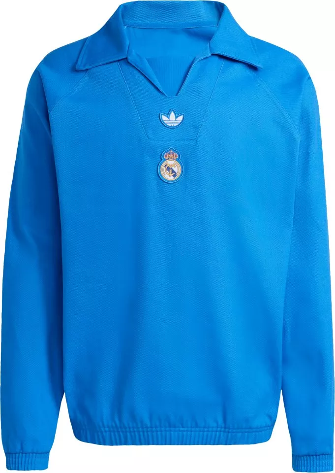 Tricou cu maneca lunga adidas Originals Real Madrid Icon Drill Top