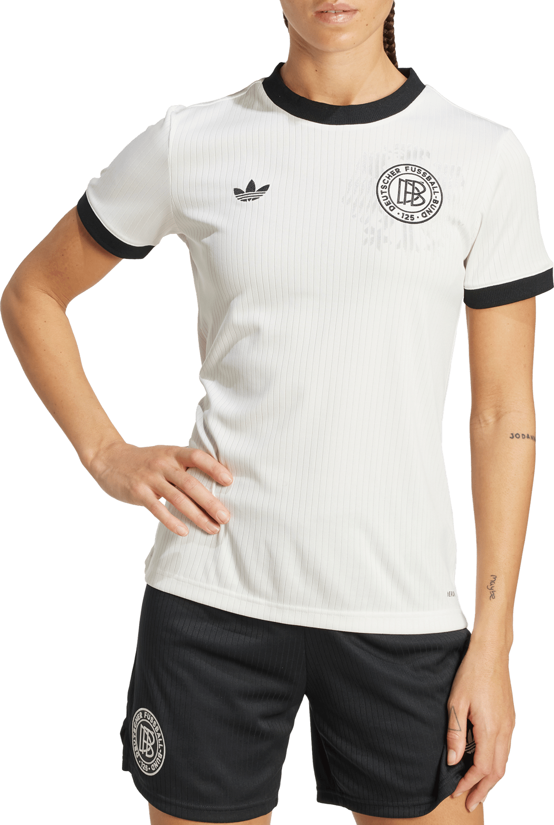 Camiseta de fútbol adidas Originals DFB Deutschland 125th Anniversary Jersey Women