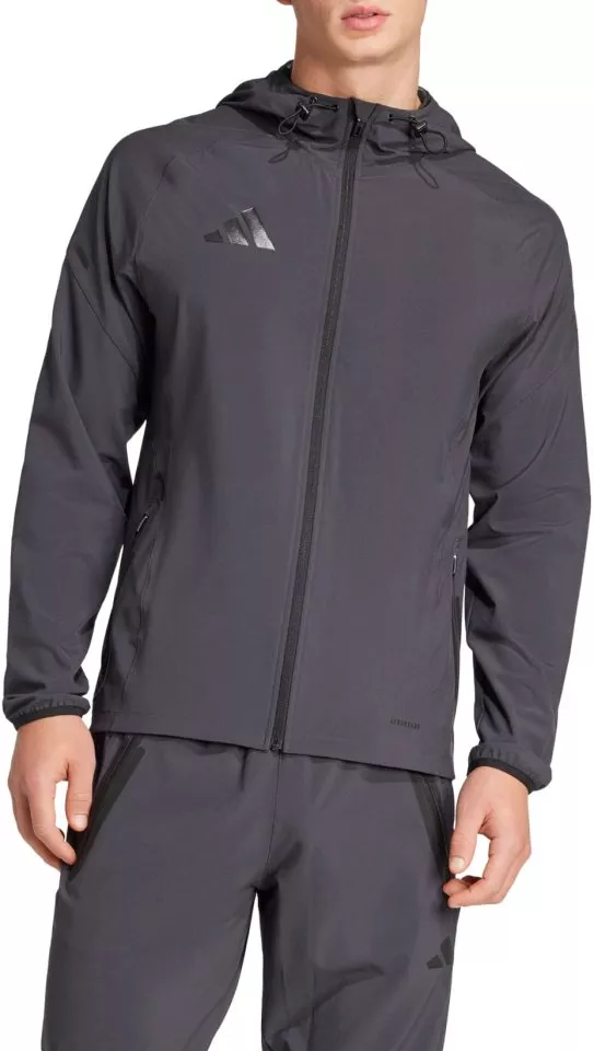 Τζάκετ με κουκούλα adidas TIRO25P VT JKT