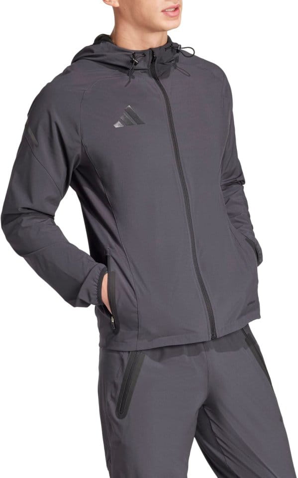 Τζάκετ με κουκούλα adidas TIRO25P VT JKT