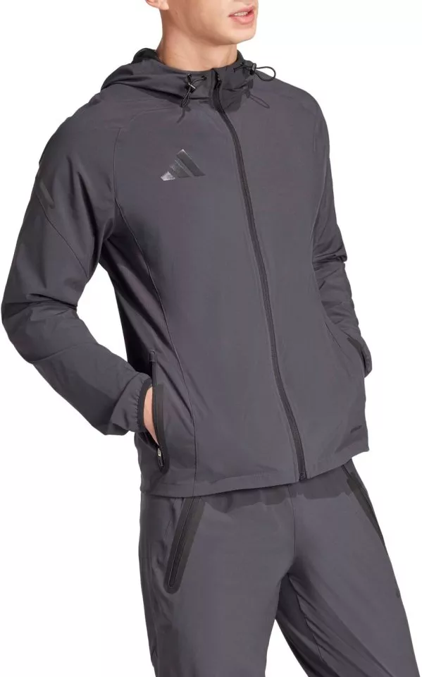 Τζάκετ με κουκούλα adidas TIRO25P VT JKT