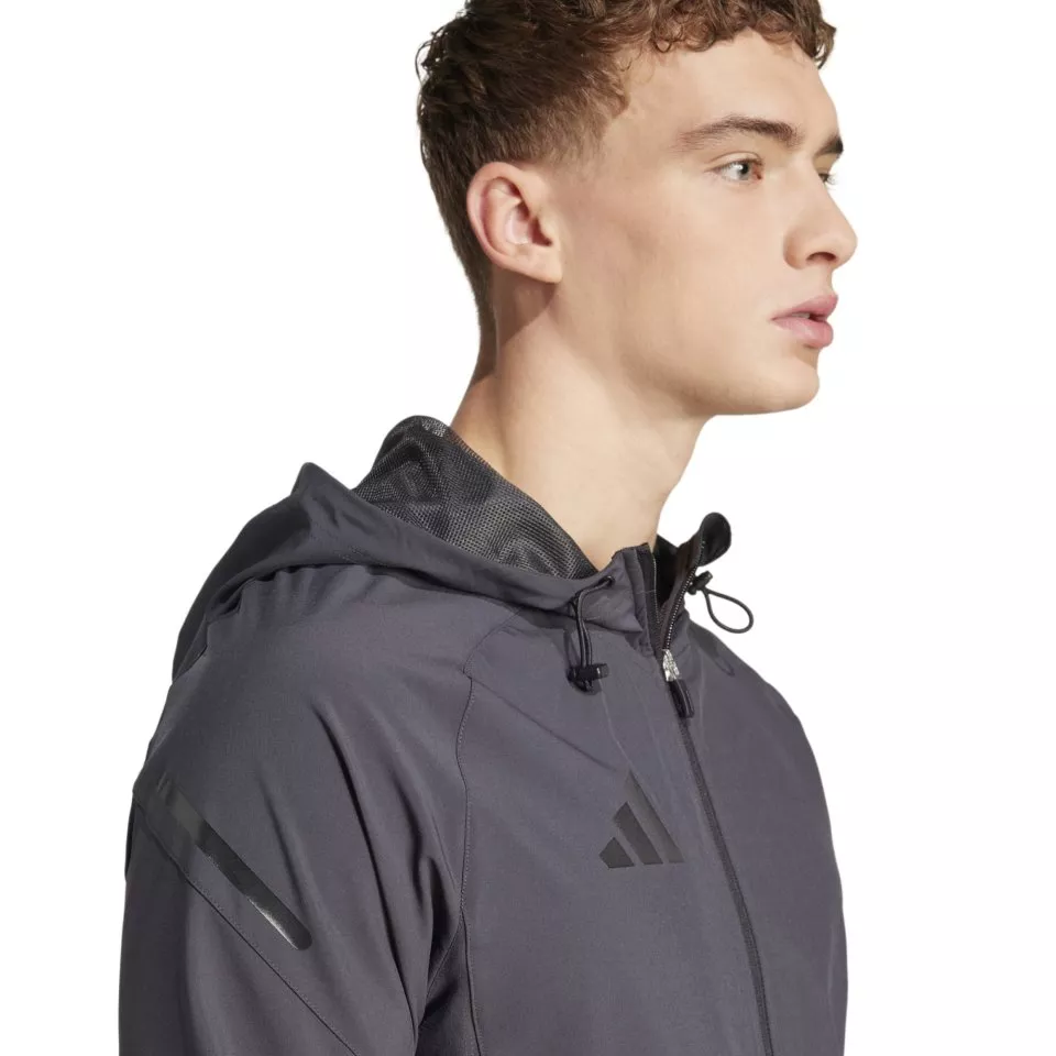 Τζάκετ με κουκούλα adidas TIRO25P VT JKT