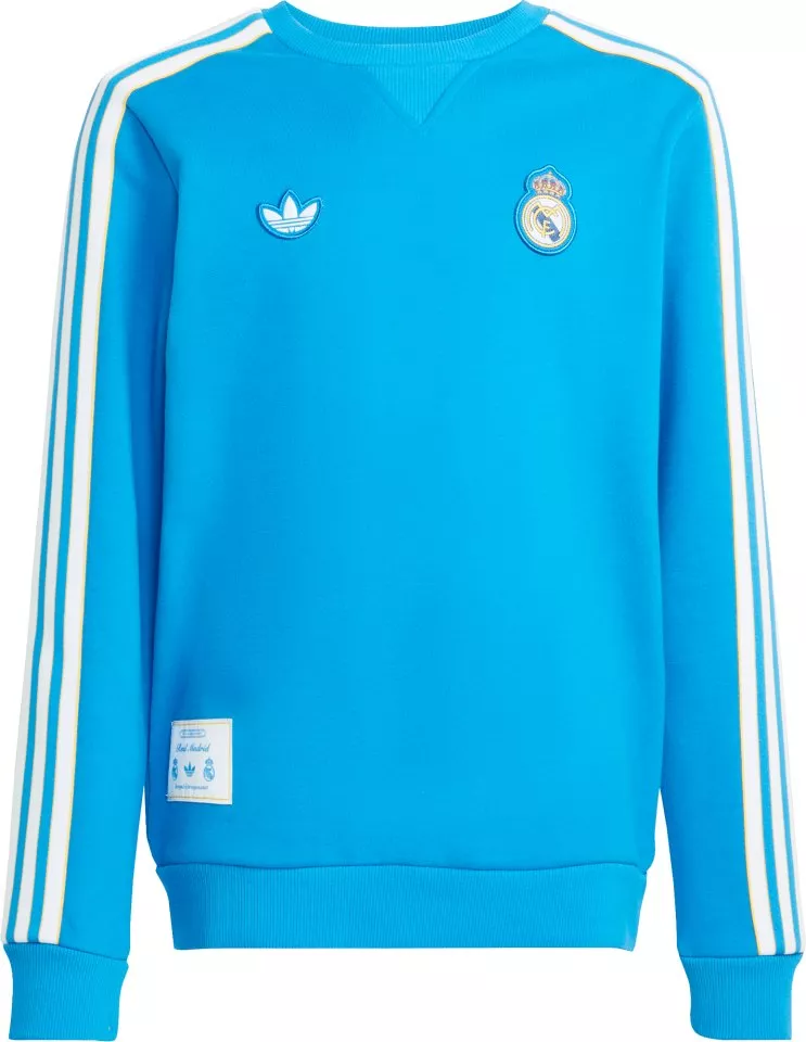 Суитшърт adidas Originals Real Madrid Icon Crew Sweat Kids