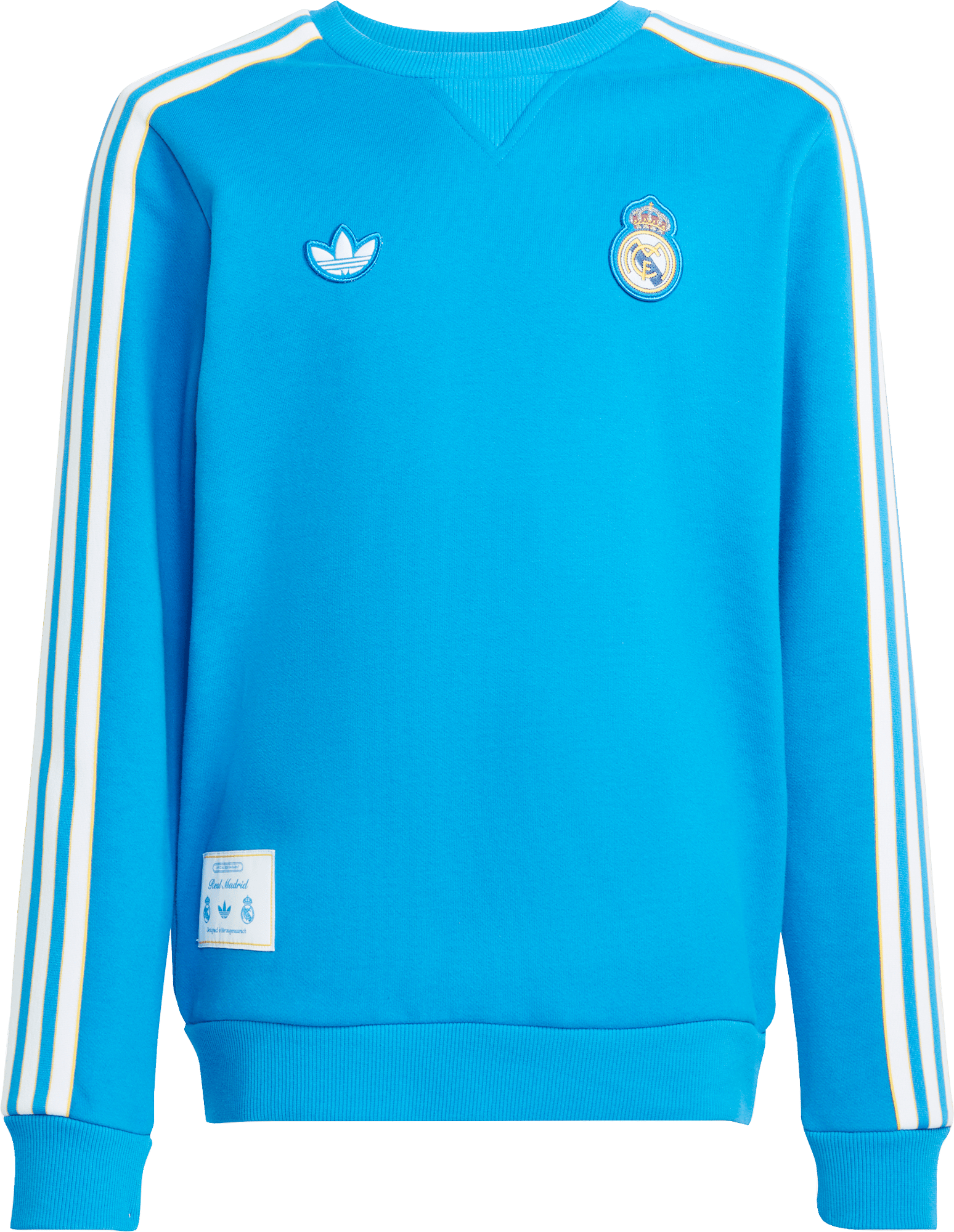 Суитшърт adidas Originals Real Madrid Icon Crew Sweat Kids