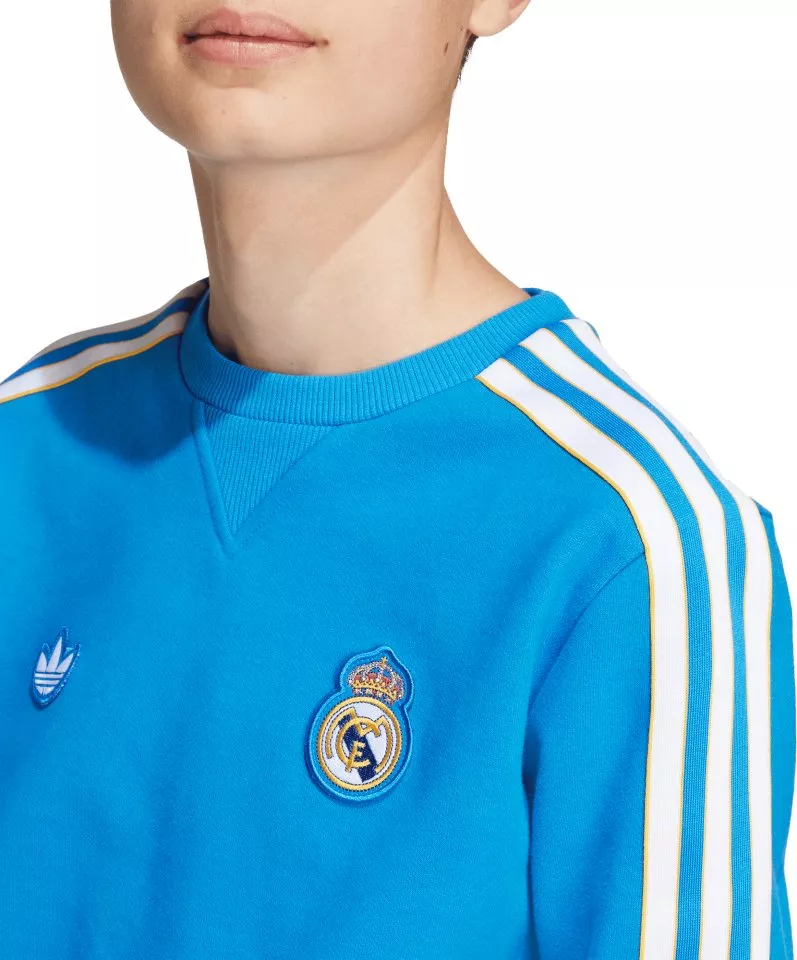 Суитшърт adidas Originals Real Madrid Icon Crew Sweat Kids