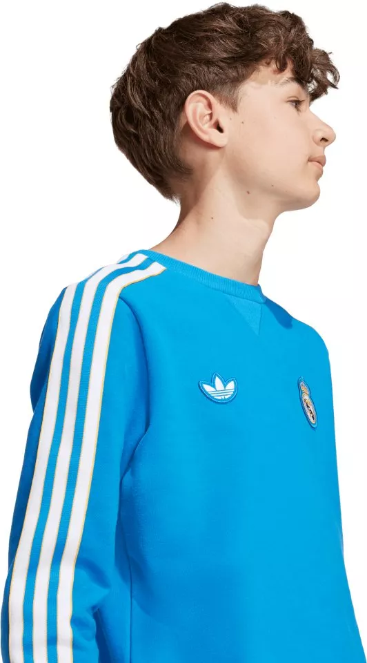Суитшърт adidas Originals Real Madrid Icon Crew Sweat Kids
