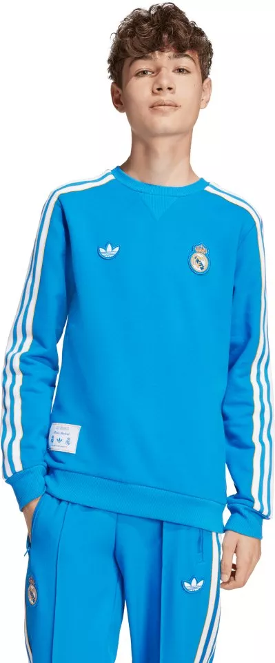 Суитшърт adidas Originals Real Madrid Icon Crew Sweat Kids