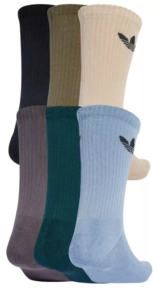 Κάλτσες adidas Originals Trefoil Crew Cushion 6 Pair Socks