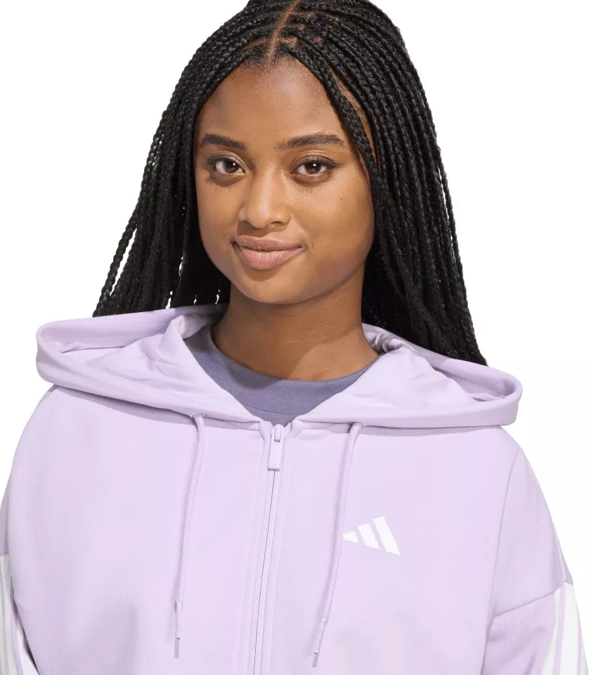 Sweatshirt med huva adidas Sportswear Essentials 3-Stripes French Terry Women