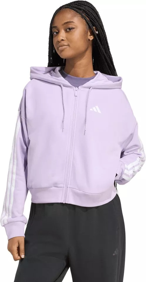 Sweatshirt med huva adidas Sportswear Essentials 3-Stripes French Terry Women