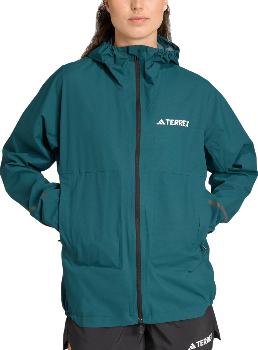 Jakna s kapuco adidas Terrex Xperior 2.5 Layer Light Climaproof