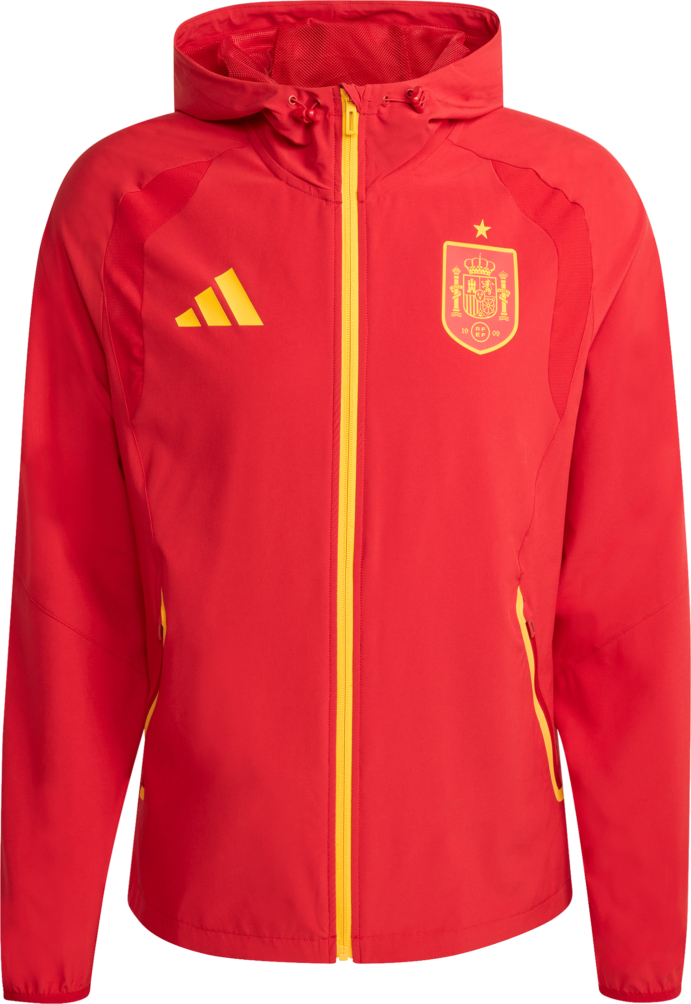 Jacheta cu gluga adidas Spain Tiro Travel Windbreaker