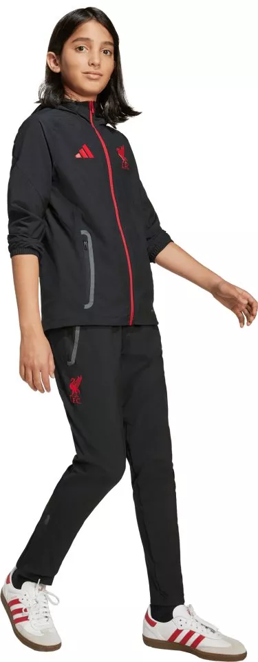 Τζάκετ με κουκούλα adidas Liverpool FC Tiro25 Competition Vis Tech Track Jacket Kids