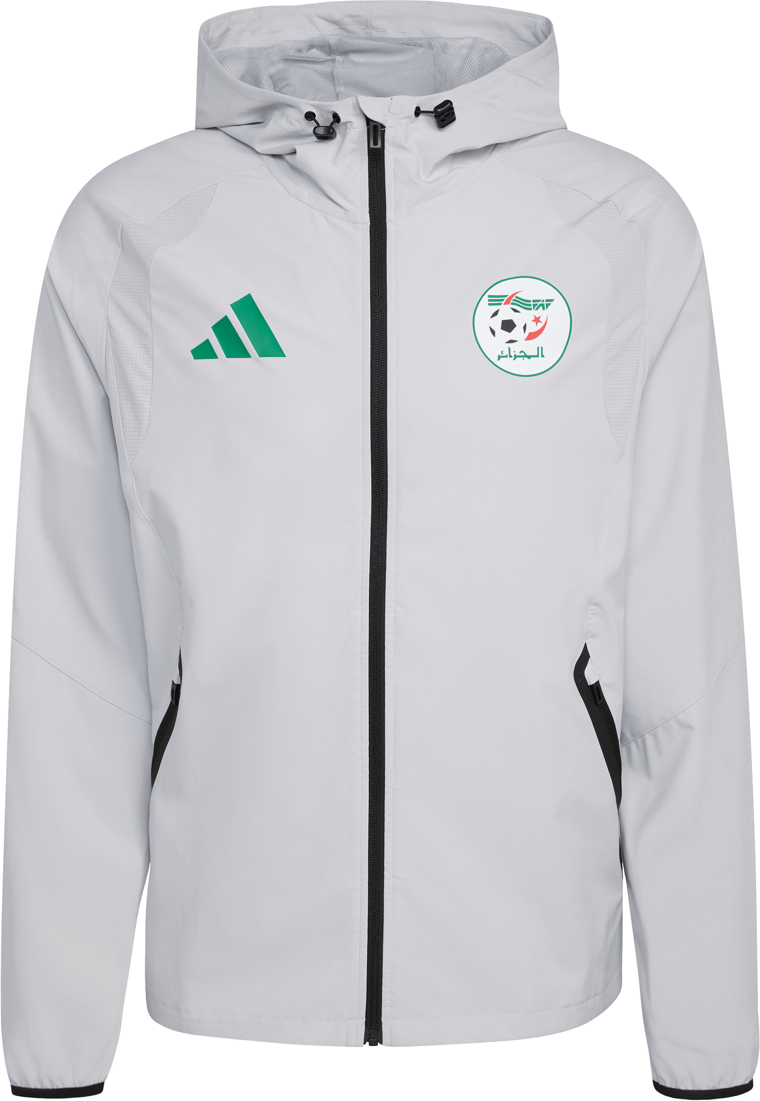 Jacheta cu gluga adidas Algeria Tiro Tech Full Zip