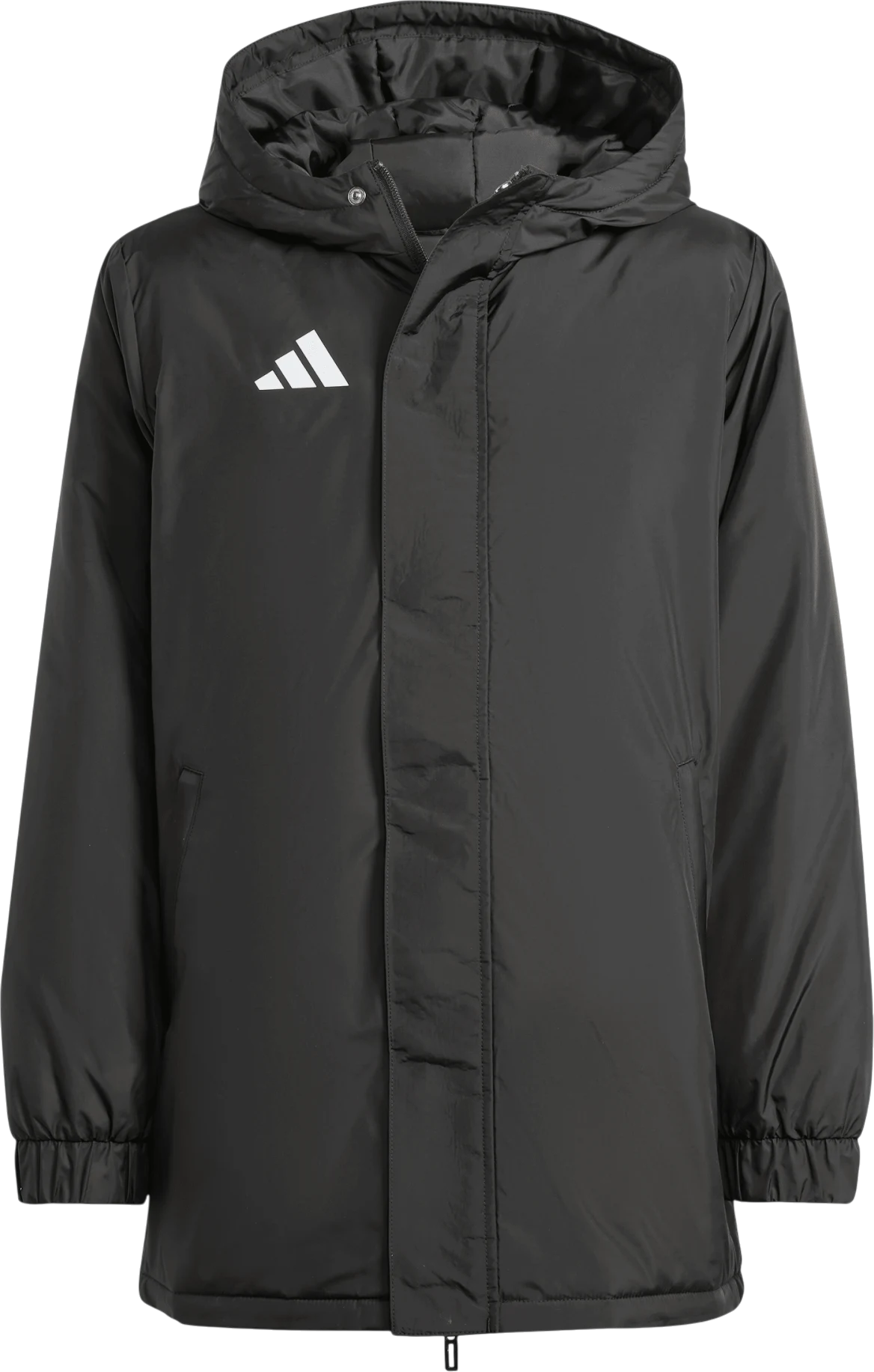 adidas Entrada 26 Stadium Kids Hoodie, XL(165-176cm), Zwart