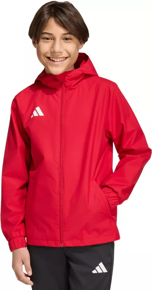 Dětská bunda s kapucí adidas Entrada 26 All Weather