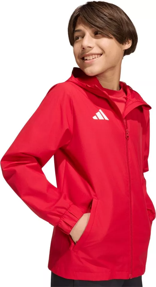 Dětská bunda s kapucí adidas Entrada 26 All Weather