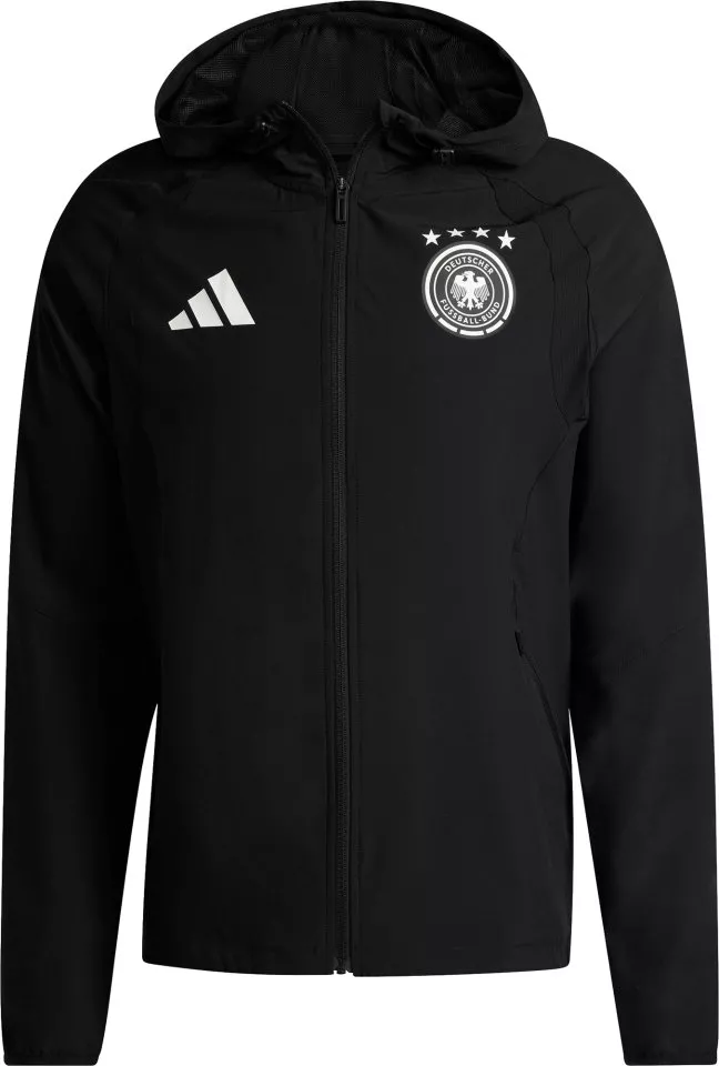 Hupullinen takki adidas Germany Tiro Travel Windbreaker