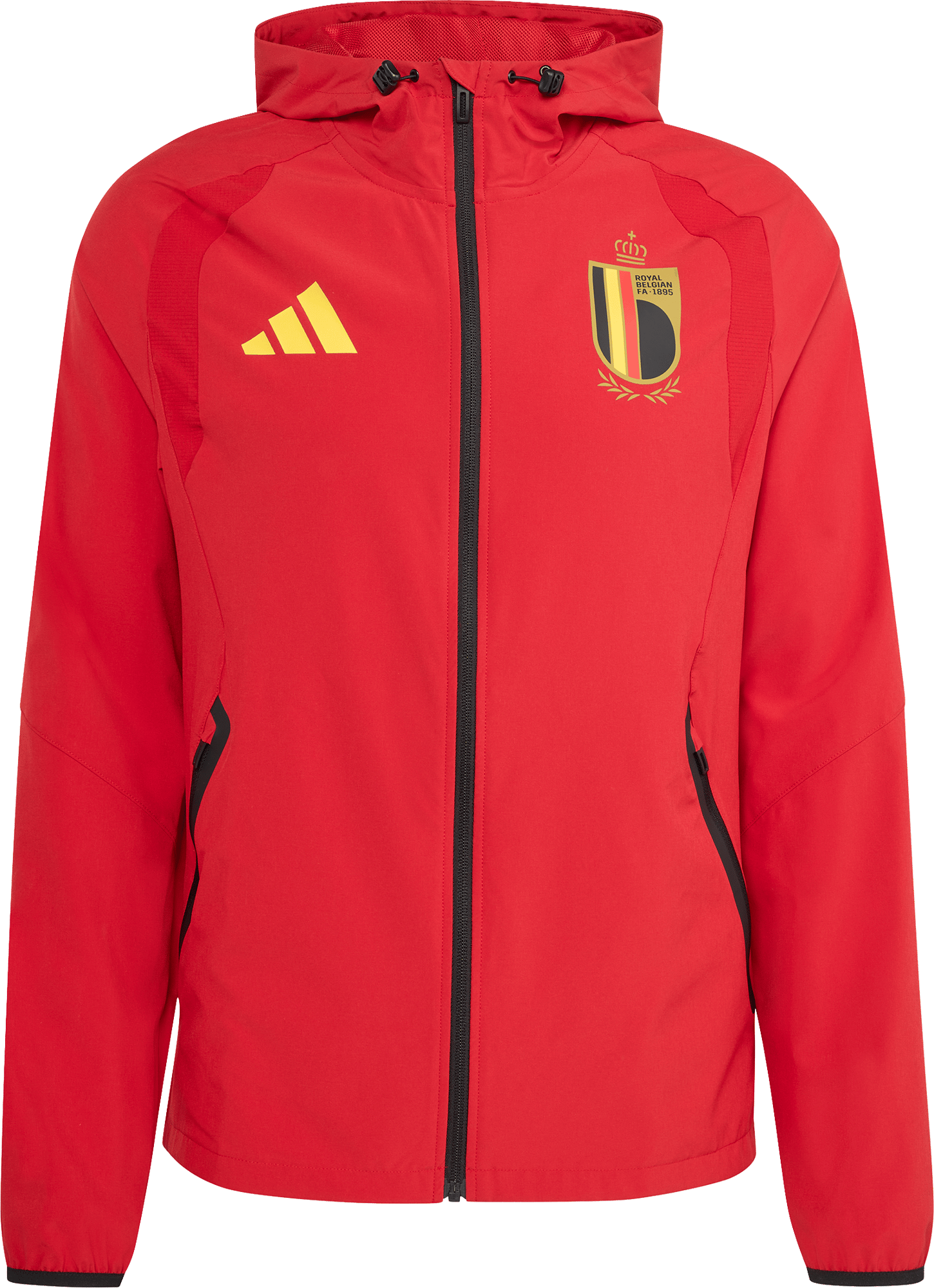 Τζάκετ με κουκούλα adidas Belgium Tiro Tech Windbreaker