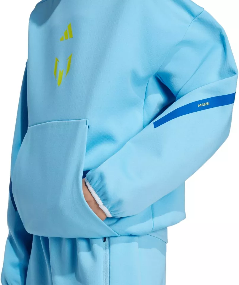 Hanorac cu gluga adidas Messi ZNE Hoody Kids