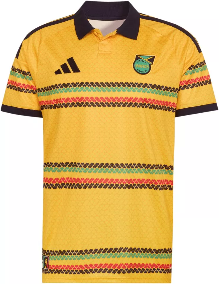Camiseta de fútbol adidas Jamaica 2026 x Bob Marley Home Kids