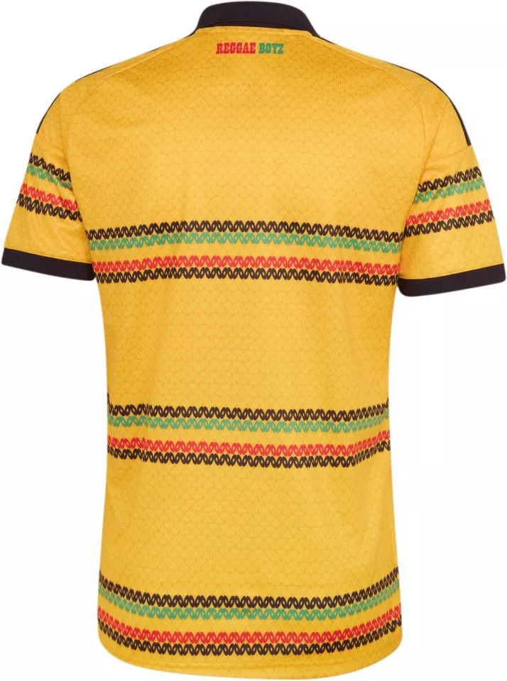 Camiseta de fútbol adidas Jamaica 2026 x Bob Marley Home Kids