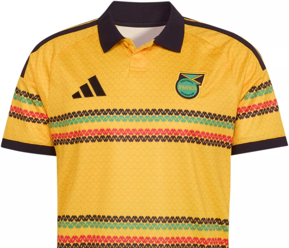 Camiseta de fútbol adidas Jamaica 2026 x Bob Marley Home Kids