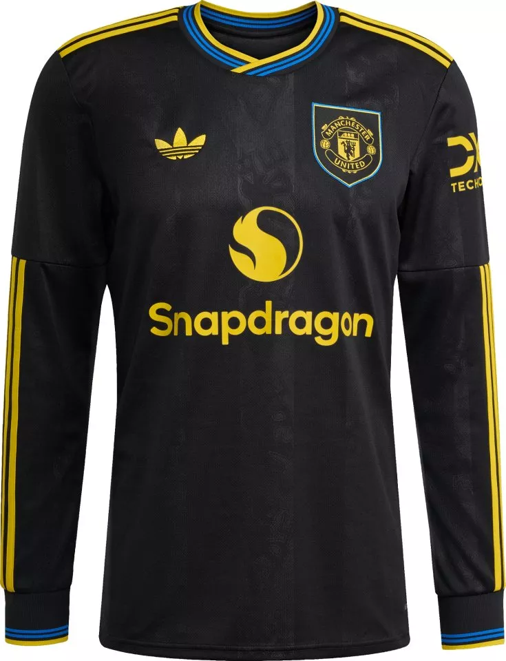 adidas Originals Manchester United Long Sleeve 3rd Jersey 2025/26 Hosszú ujjú póló