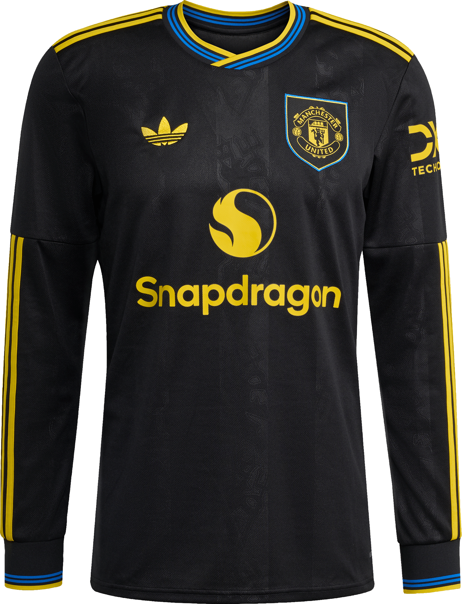 adidas Originals Manchester United Long Sleeve 3rd Jersey 2025/26 Hosszú ujjú póló