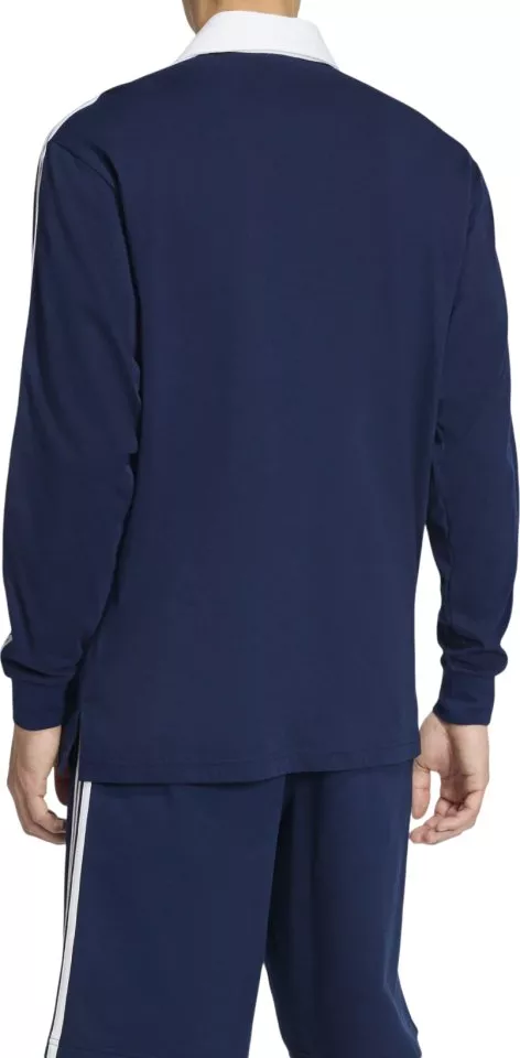 Majica z dolgimi rokavi adidas Originals 3 Stripes Longsleeve Polo