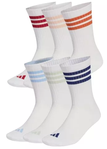 3 Stripes Crew 6 Pack