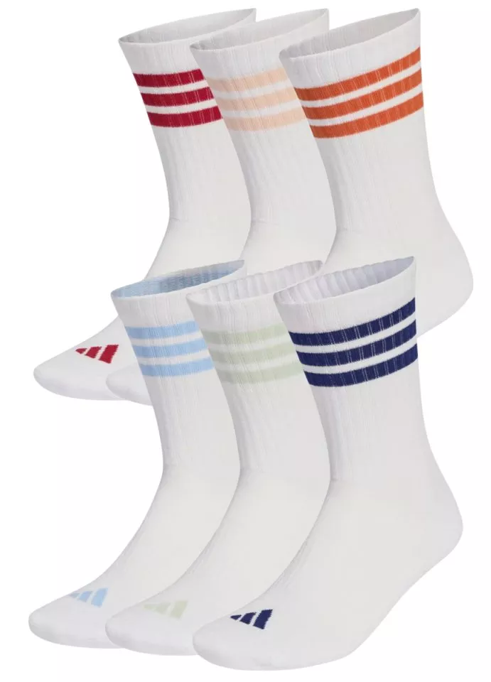 Čarape adidas 3 Stripes Crew 6 Pack