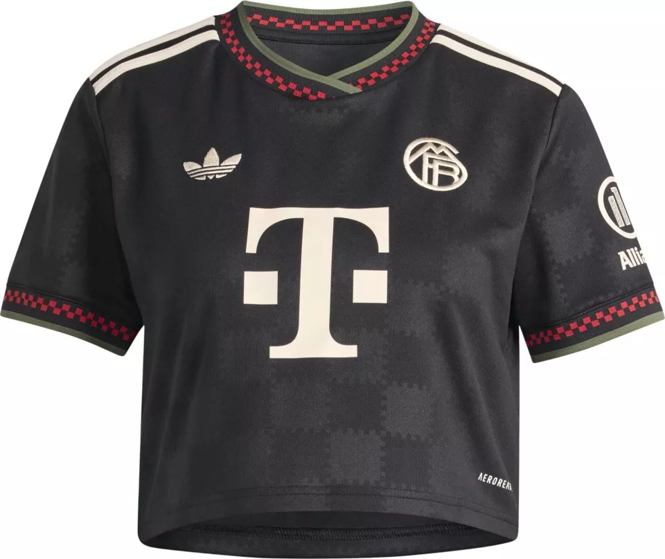 Bluza adidas Originals FC Bayern München Cropped Jersey 2025/26 Women