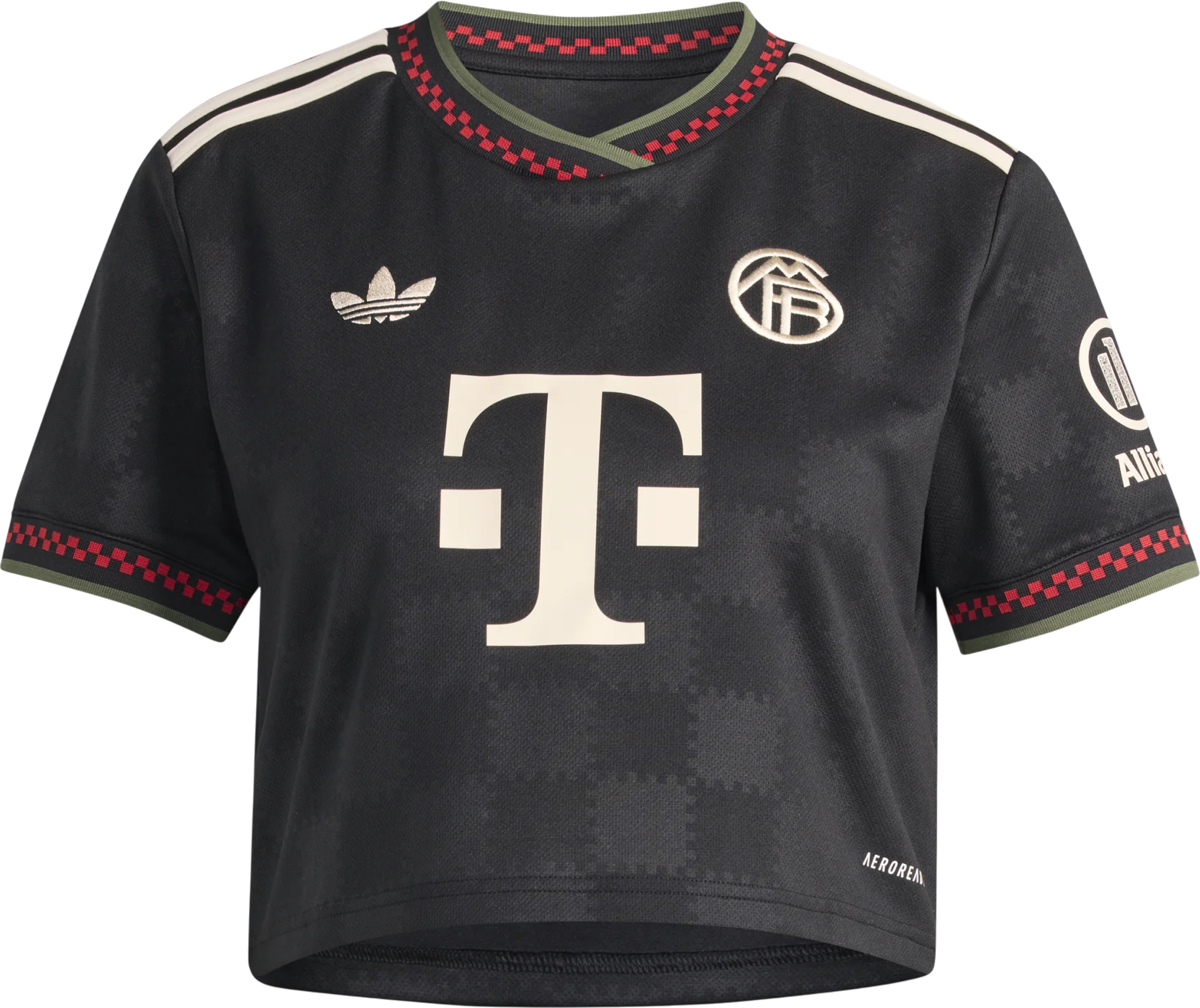 Bluza adidas Originals FC Bayern München Cropped Jersey 2025/26 Women