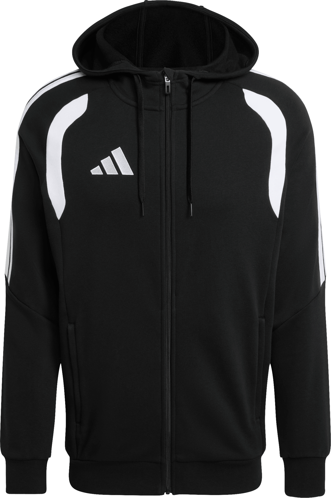 adidas Tiro 26 League Sweat Full-Zip Sweatshirt met capuchon, L, Zwart