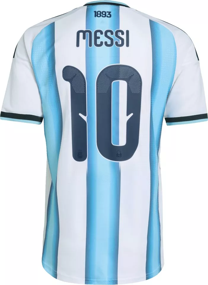 Pánský originální domácí dres s krátkým rukávem adidas Argentina Messi 2026