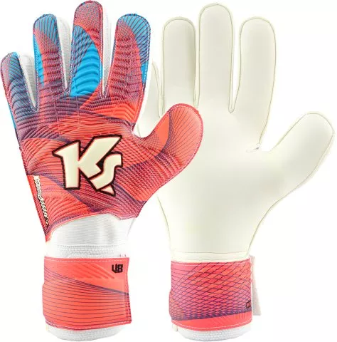 KEEPERsport Varan8 Zone RC Finger Support Goalkeeper Gloves  - Rojo