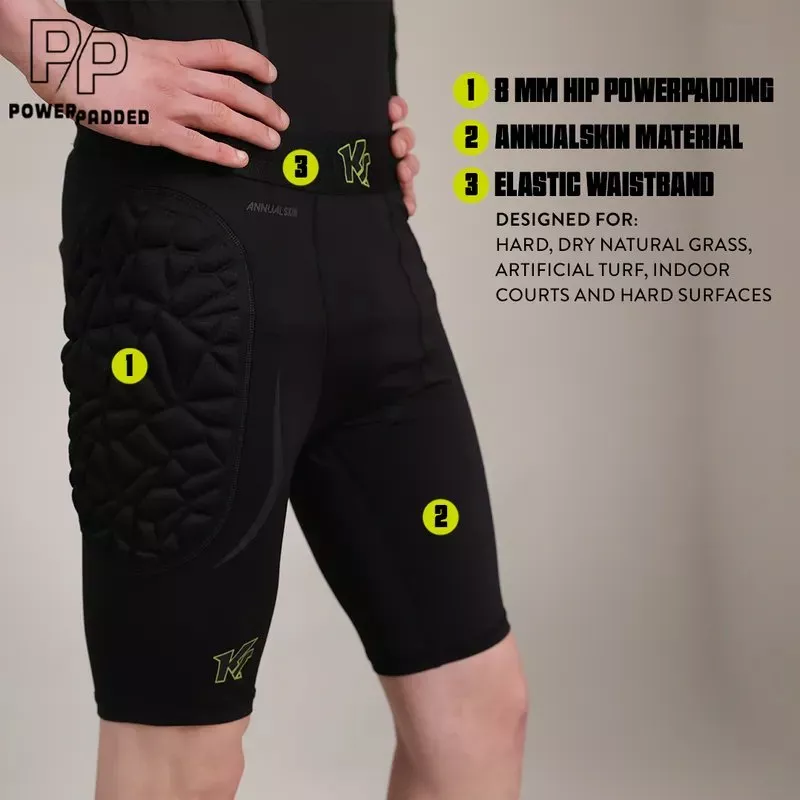 Pánské brankářské šortky KEEPERsport PowerPadded Undershorts