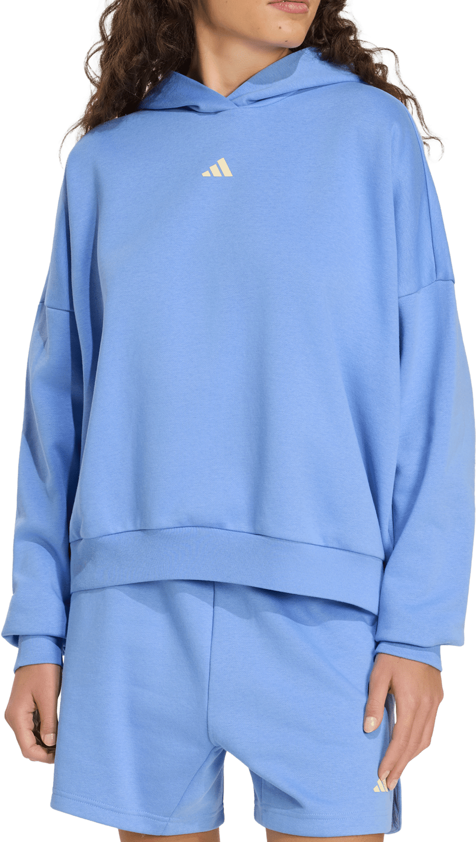 adidas Sportswear Sportswear 3‑Stripes Studio Sweatshirt met capuchon, XL, Blauw